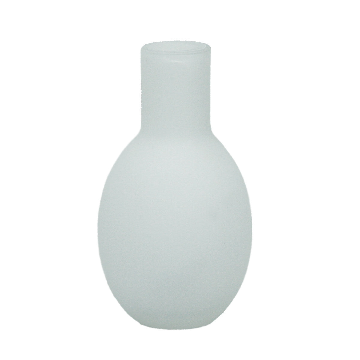 Vase Glasvase klein Matt Höhe ca. 15cm