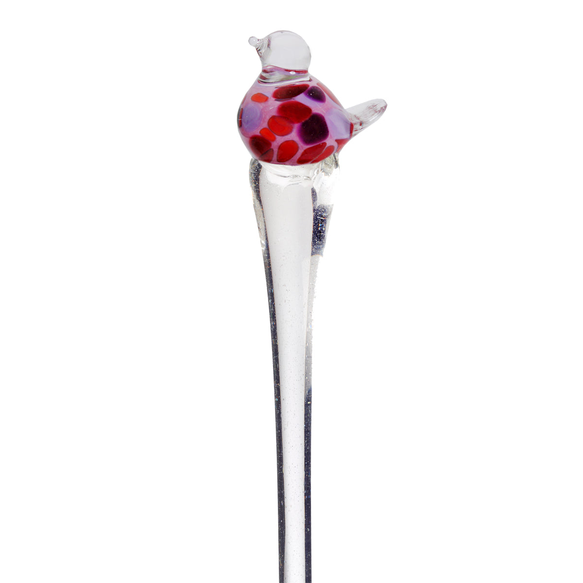 Glasvogel Blumenstecker auf Stab 40 cm
