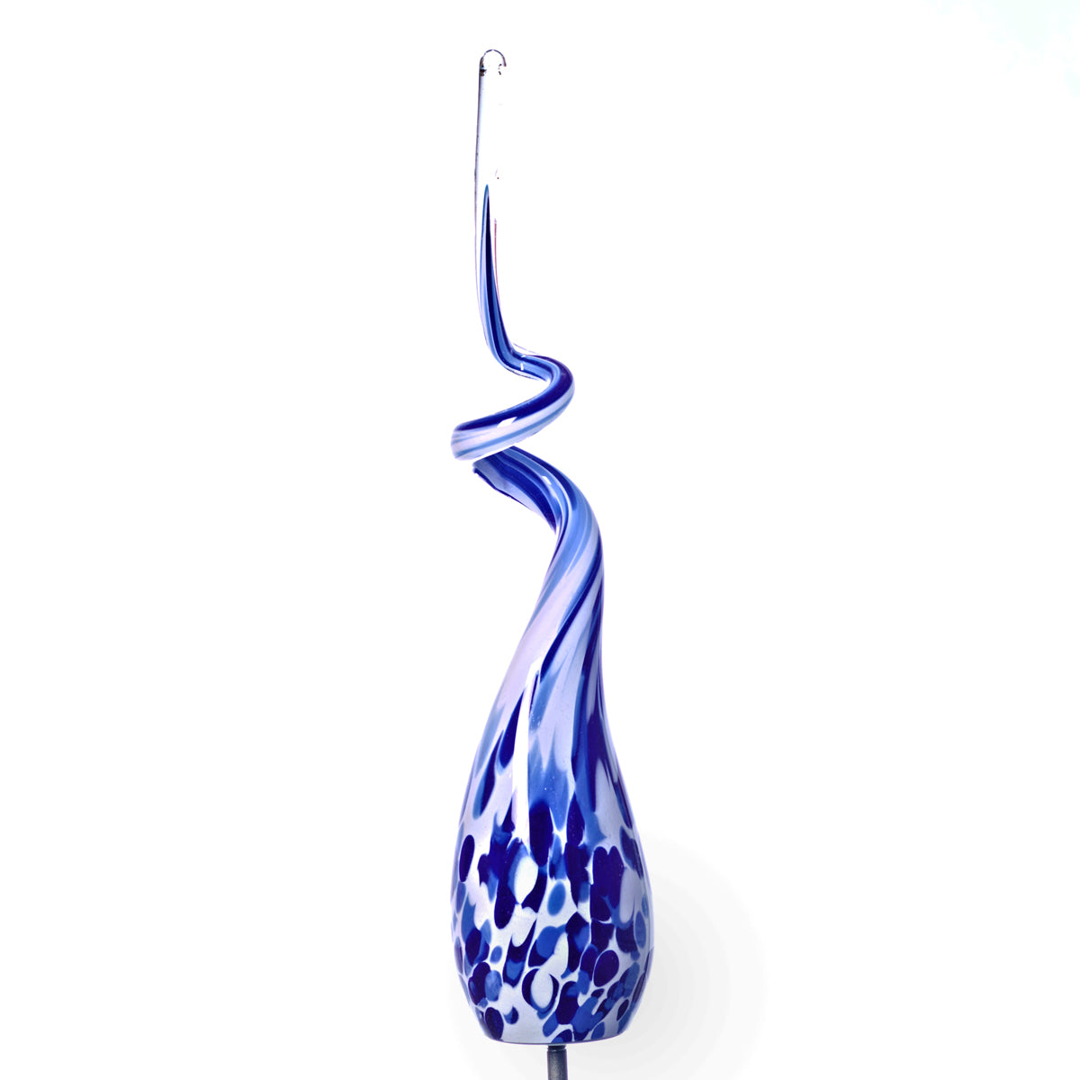 Gartenskulptur Glasflamme ca. 50cm inkl. Stab