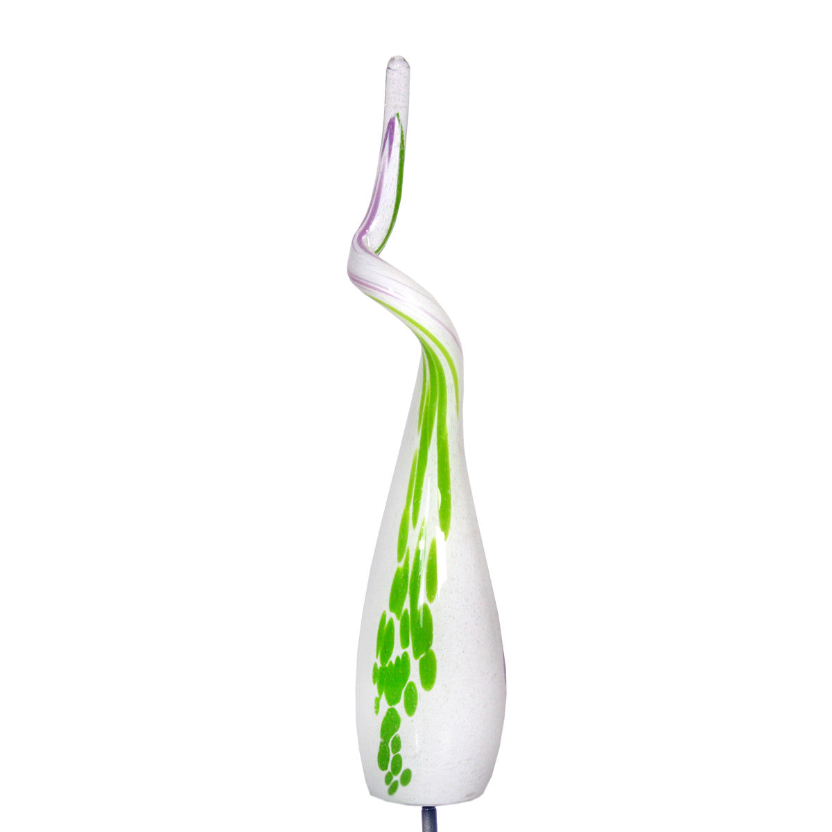 Gartenskulptur Glasflamme ca. 50cm inkl. Stab