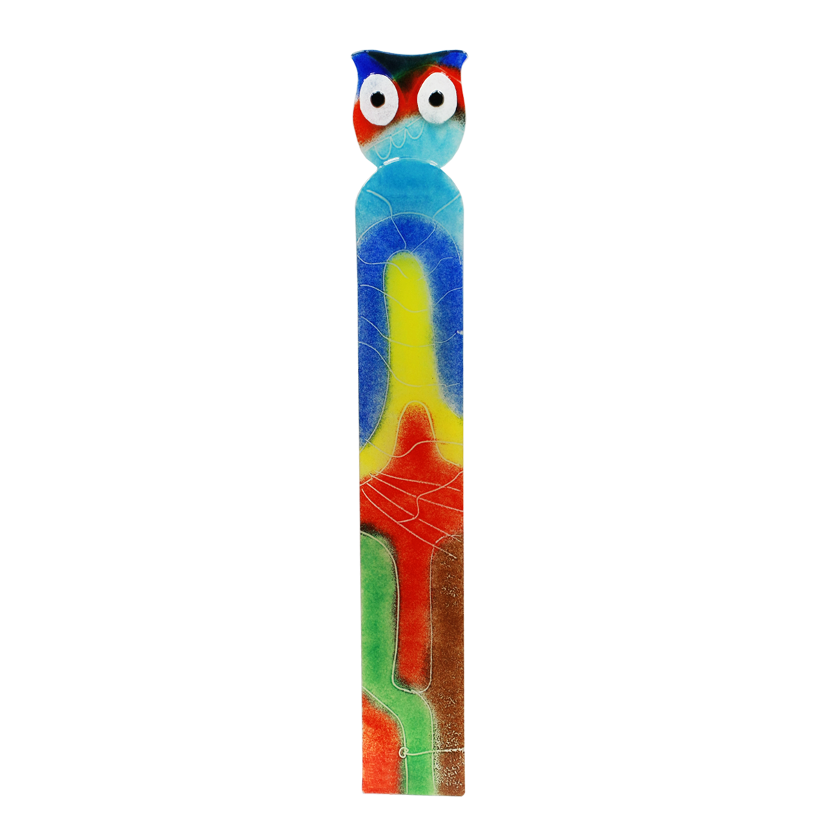 Zaunlatte Eule Fusingglas 92 cm