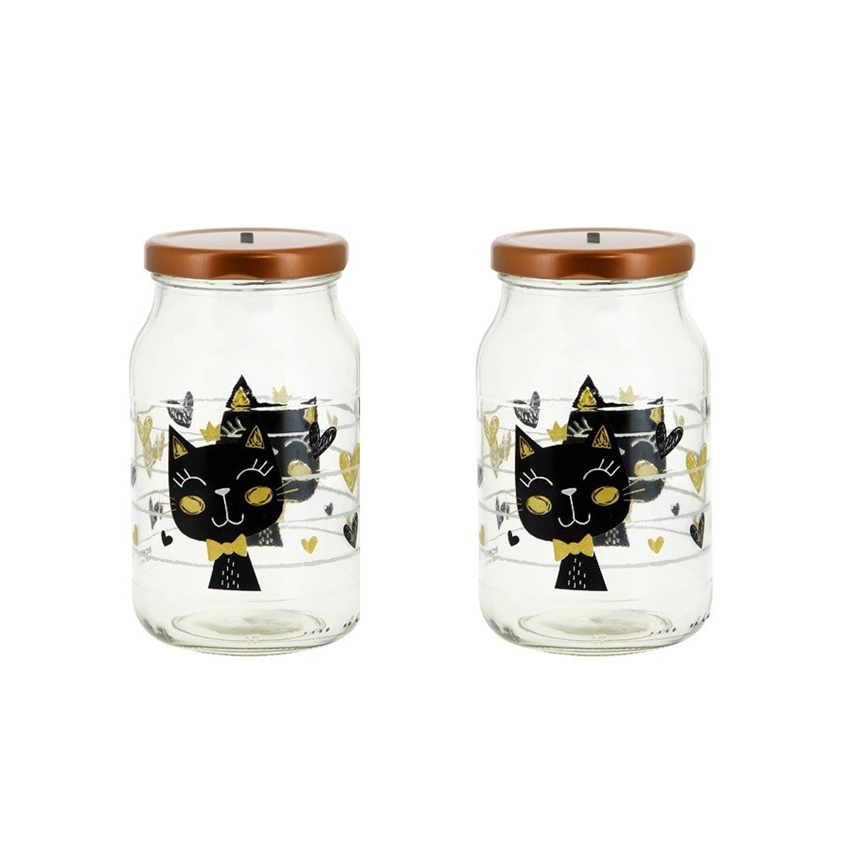 Spardose Golden Cat 2er Set 13cm