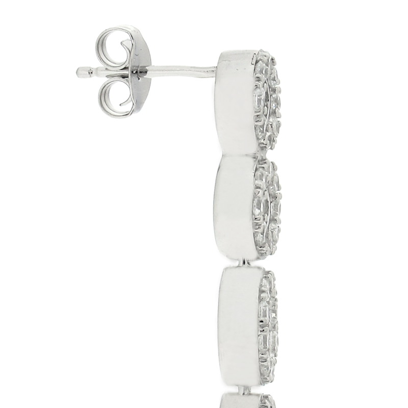 Ohrringe Drymo aus 925 Sterling Silber Schmuck für Damen Heat