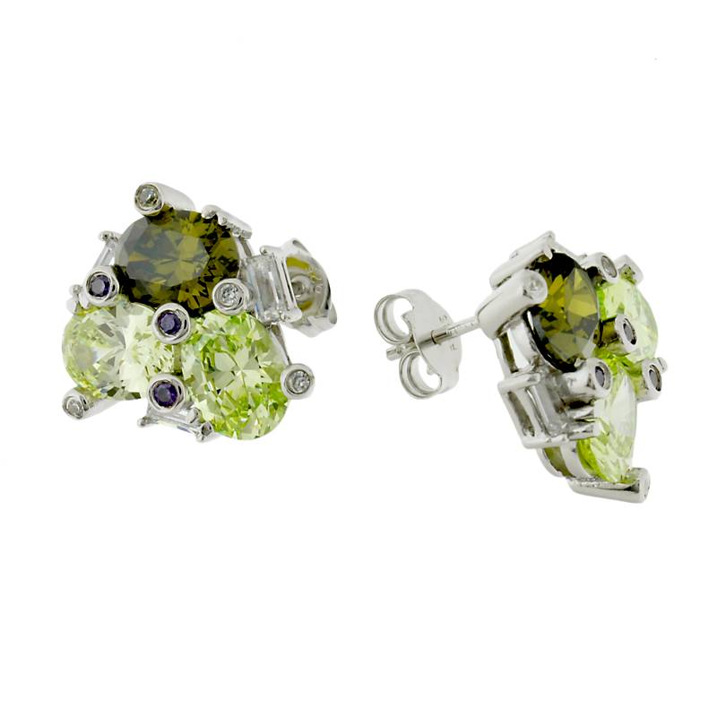 Ohrstecker Harmonia aus 925 Sterling Silber Schmuck für Damen Heat