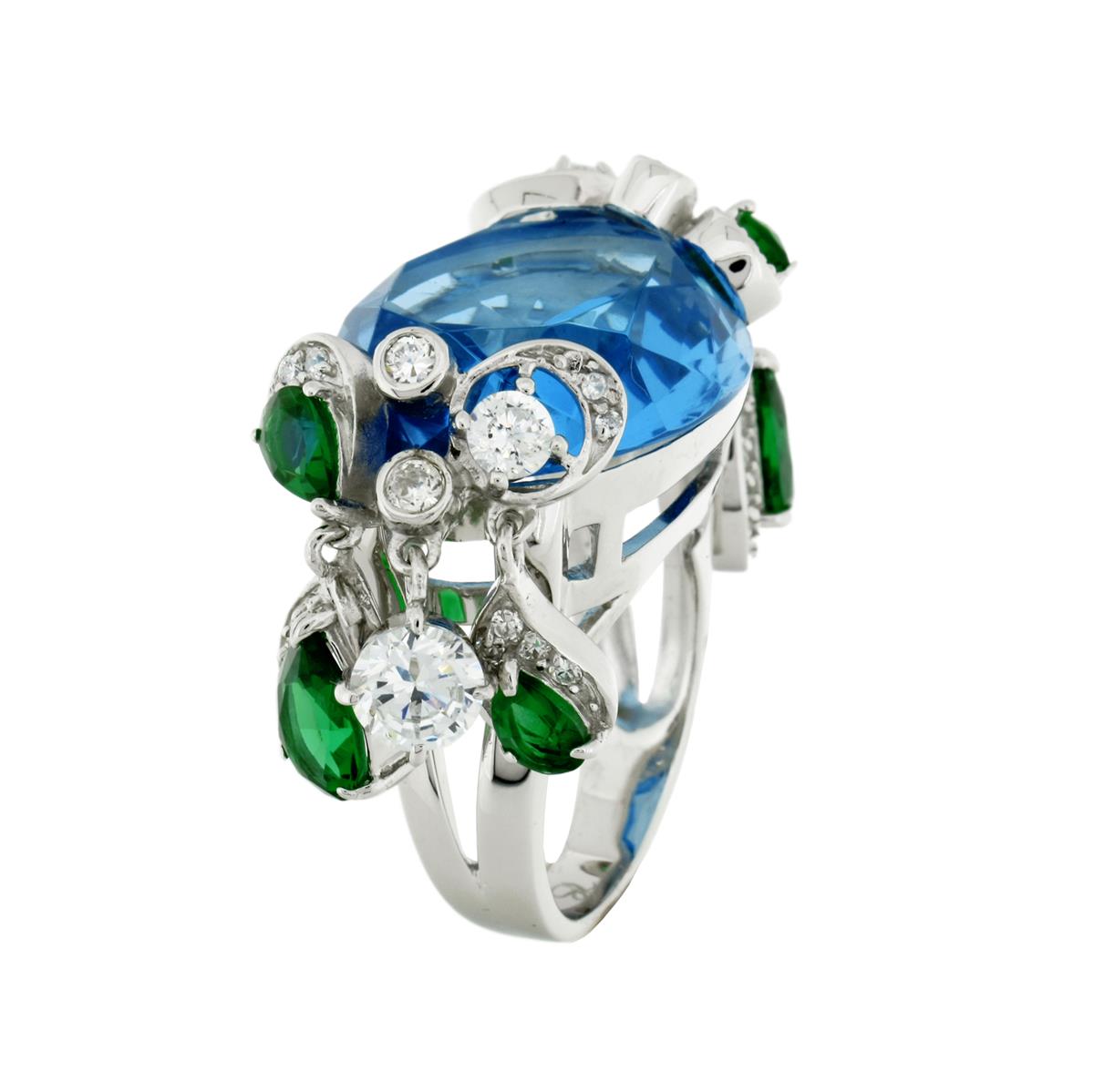 Ring Kranto aus 925 Sterling Silber Schmuck für Damen Heat