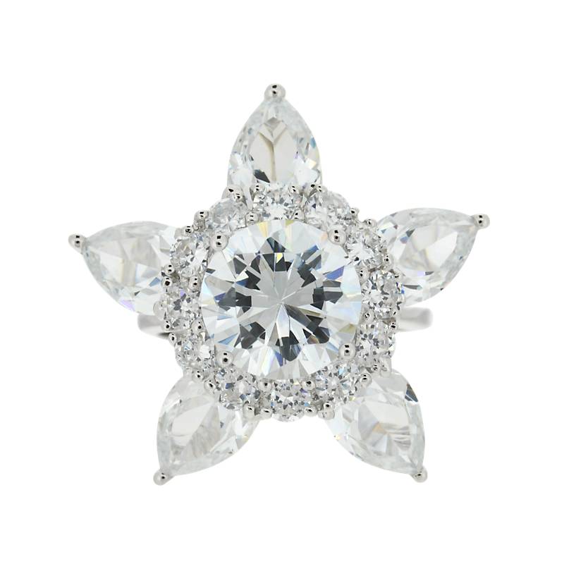 Ring Astera aus 925 Sterling Silber Schmuck für Damen Friends
