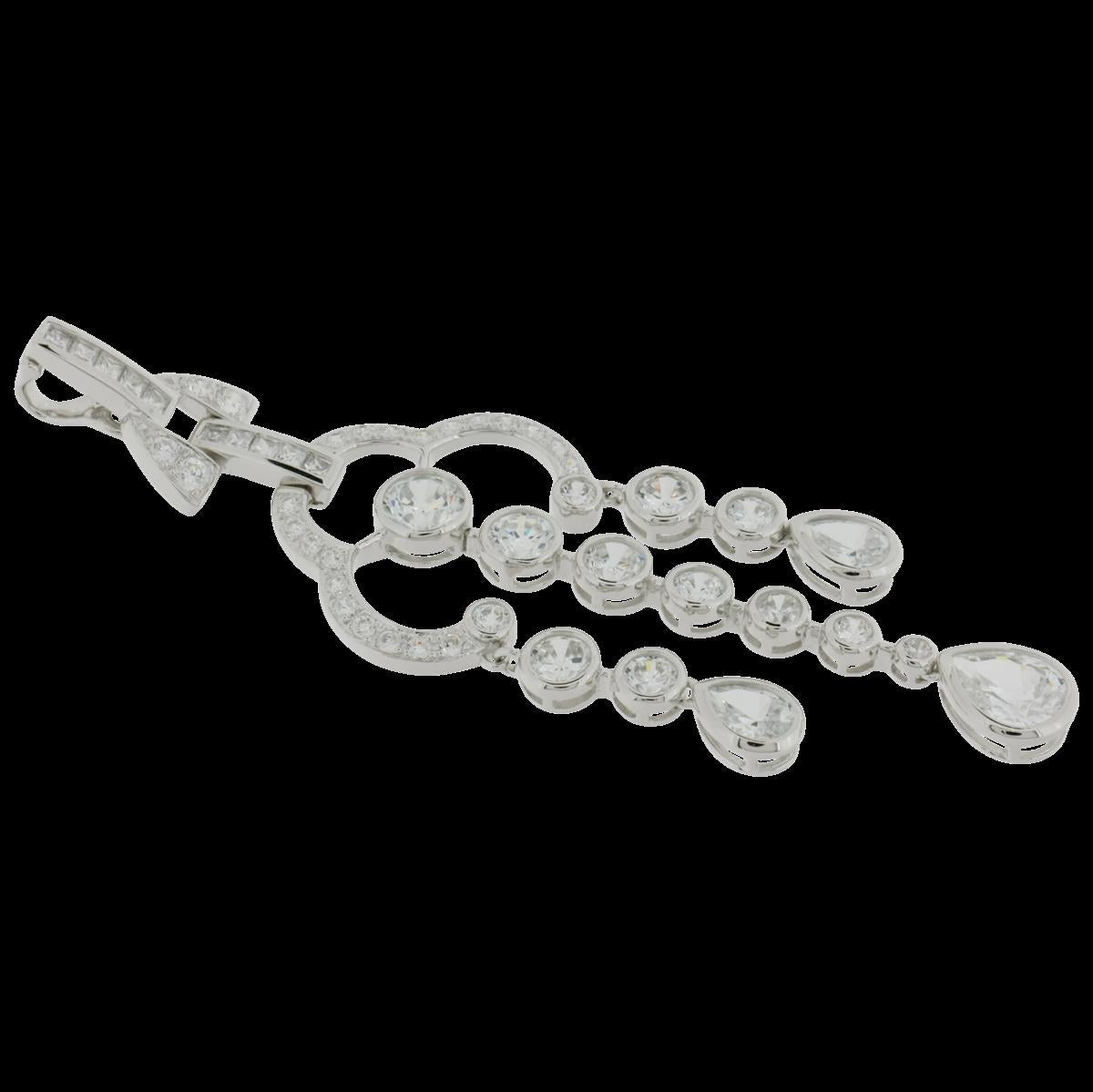 Kettenanhänger Erato aus 925 Sterling Silber Schmuck für Damen Heat