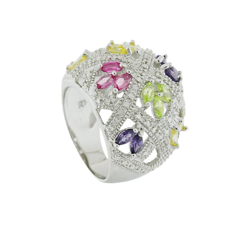 Ring Galene aus 925 Sterling Silber Schmuck für Damen Heat