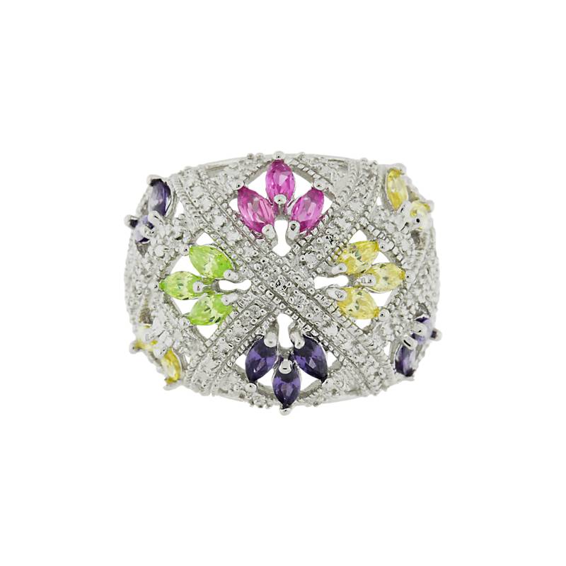 Ring Galene aus 925 Sterling Silber Schmuck für Damen Heat