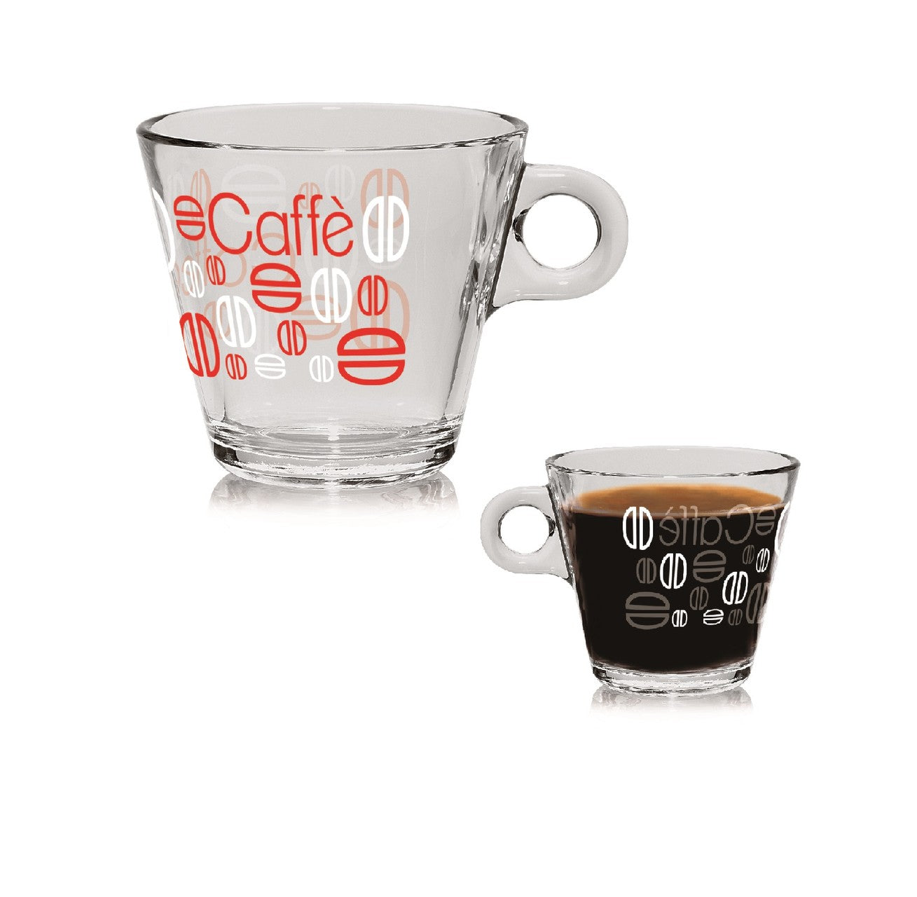 Kaffeetasse Henkelbecher mit Farbwechsel 280 ml