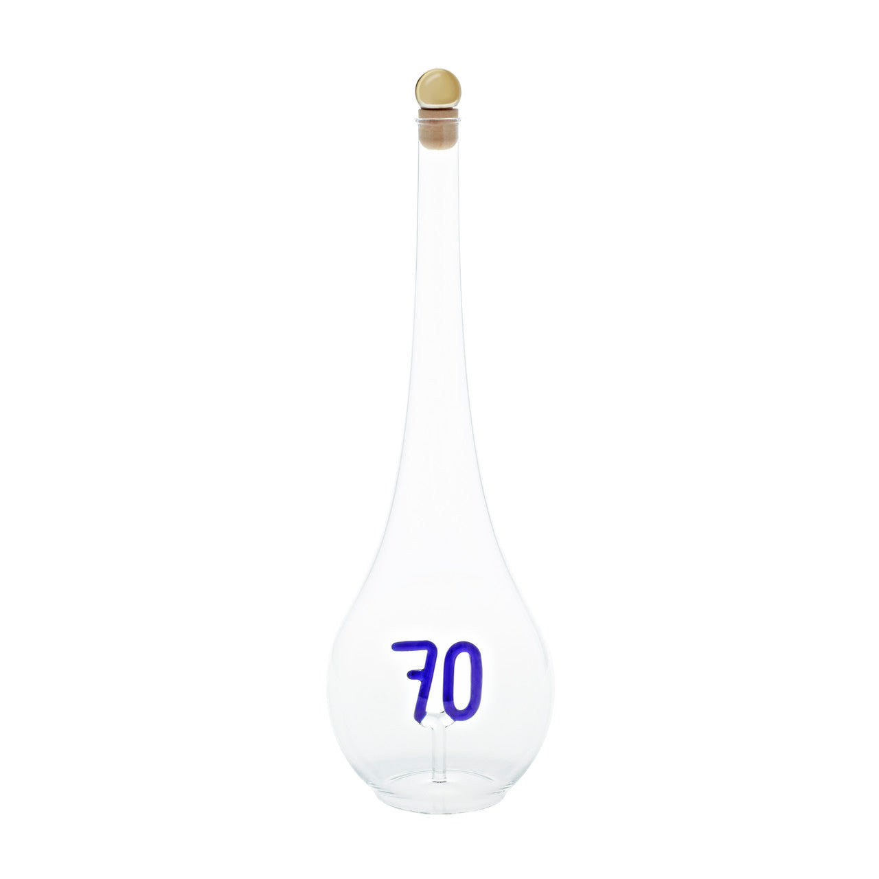 Geschenkflasche 70. Geburtstag Präsent 500ml