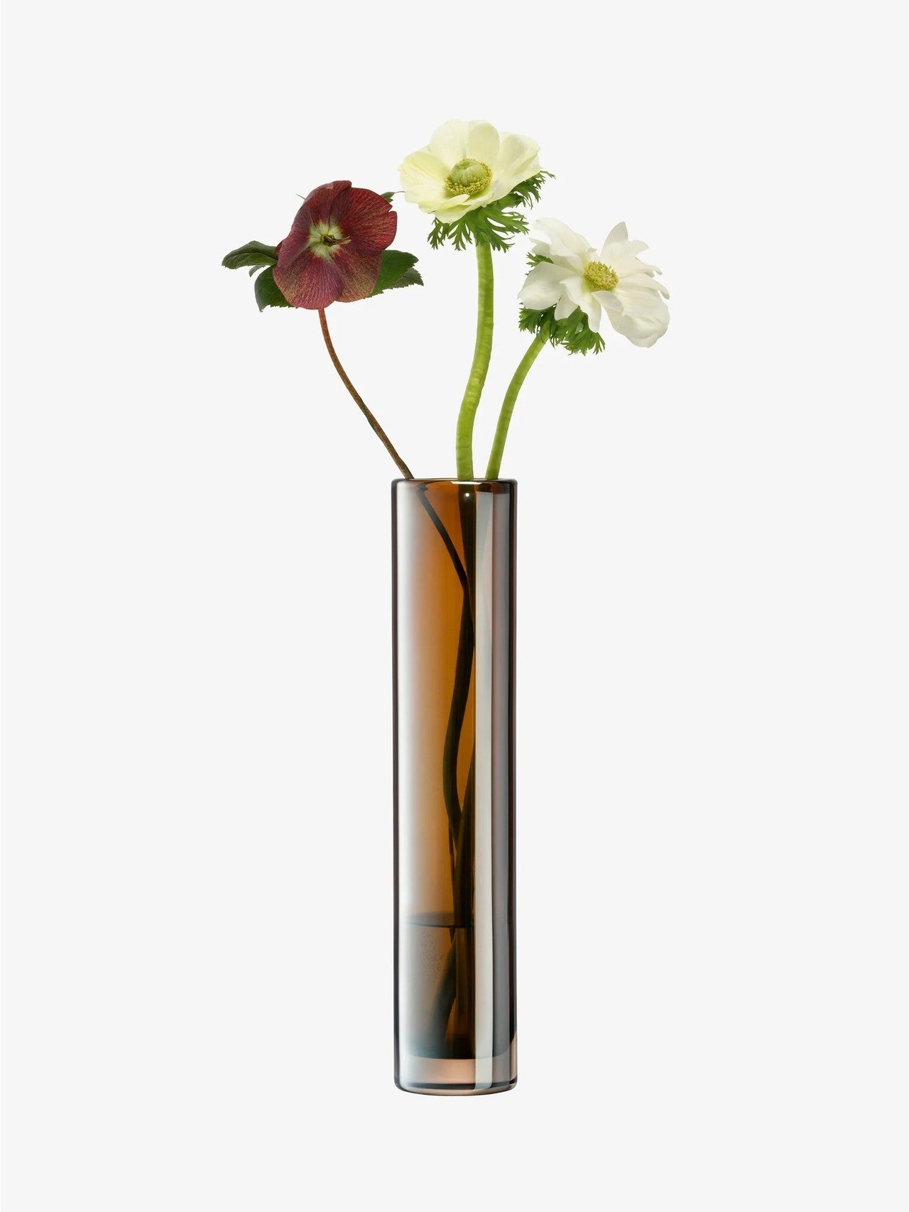 Glasvase Epoque 30cm Amber