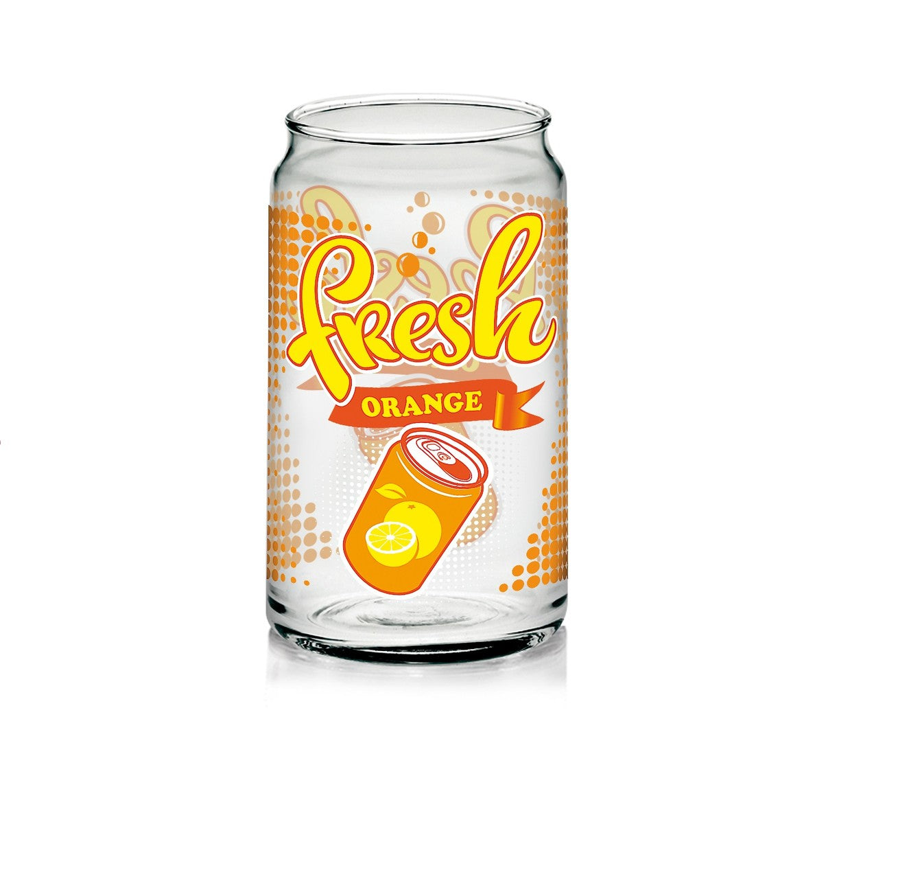 Limoglas Trinkbecher Lemon, Orange, Cola 450 ml