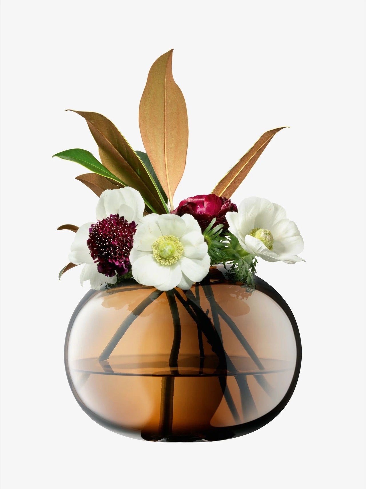 Kugelvase Epoque 13,5cm Amber