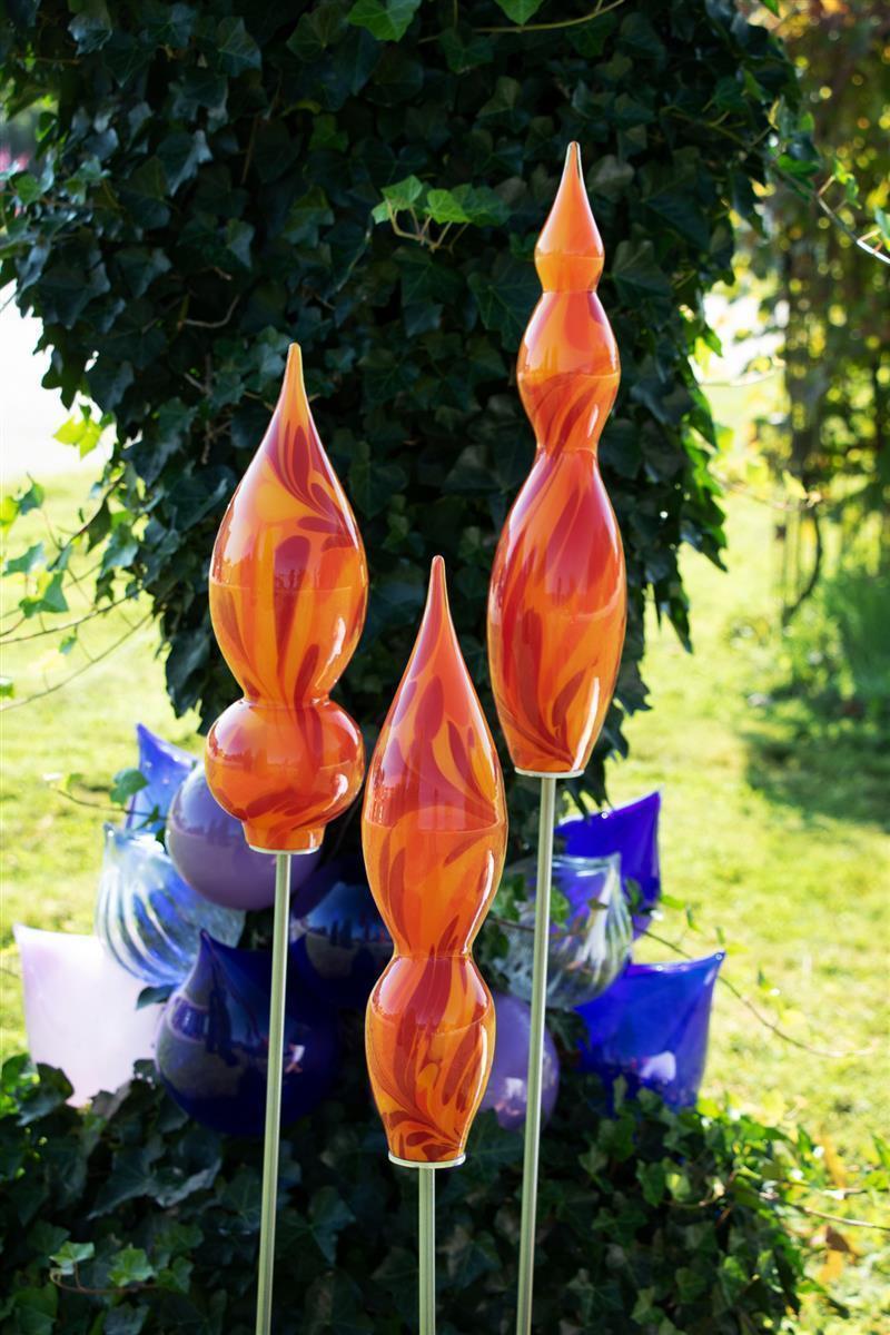 Gartenskulptur Atlas 44 cm  inkl. Stab
