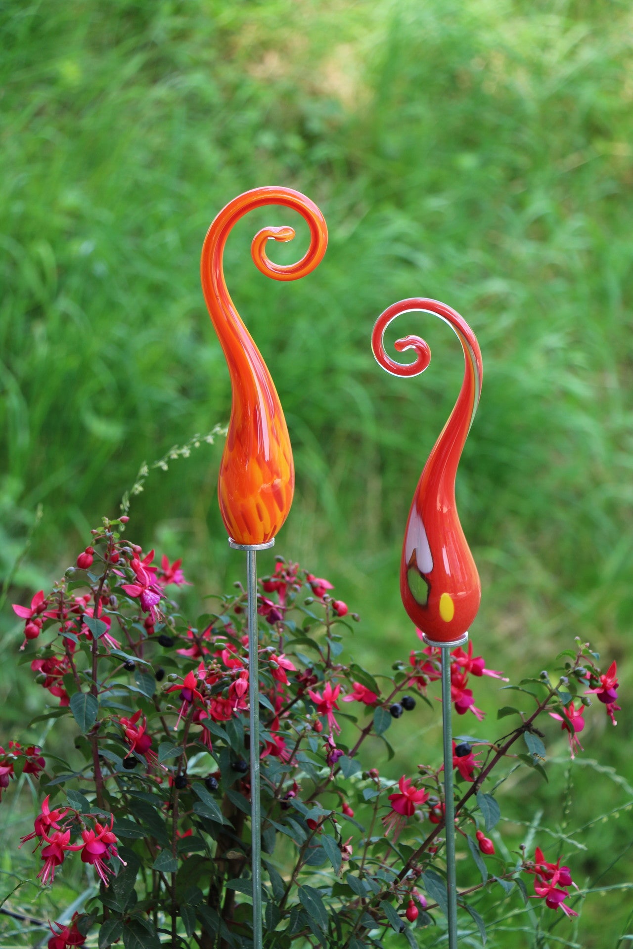 Garten-Miniatur-Bogen Gartenflair inkl. Stab 26 cm
