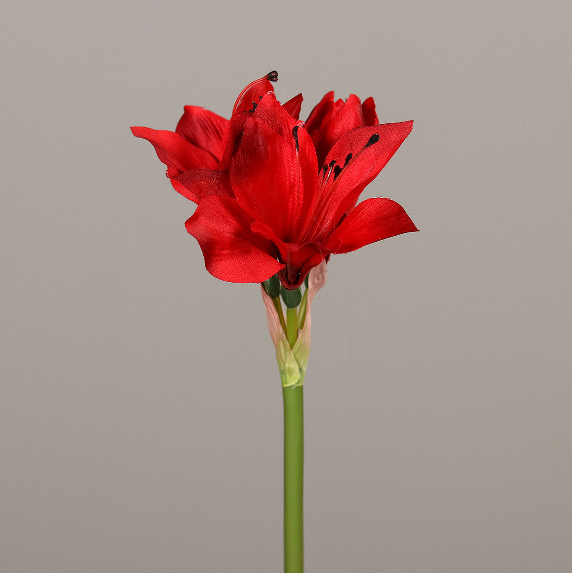 Kunstblume Amaryllis 51 cm red
