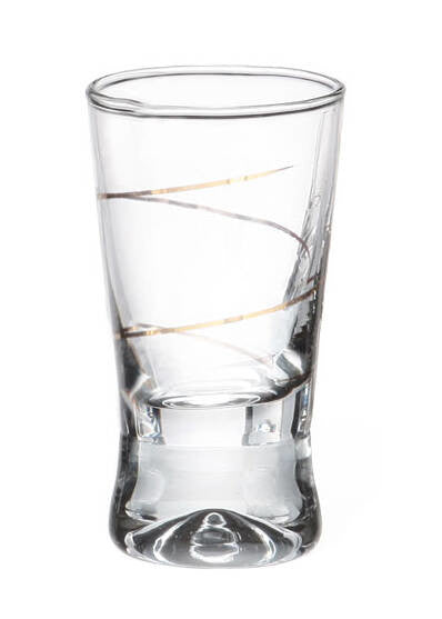Wodkaglas Golden Loop 6er-Set