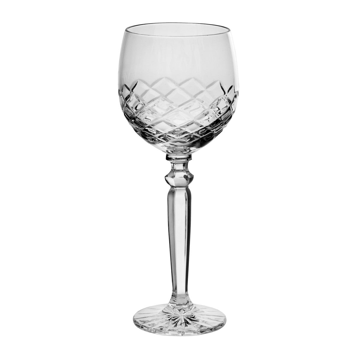 Rotweinglas Karo 300 ml Weinkelch Römer Bleikristallglas transparent