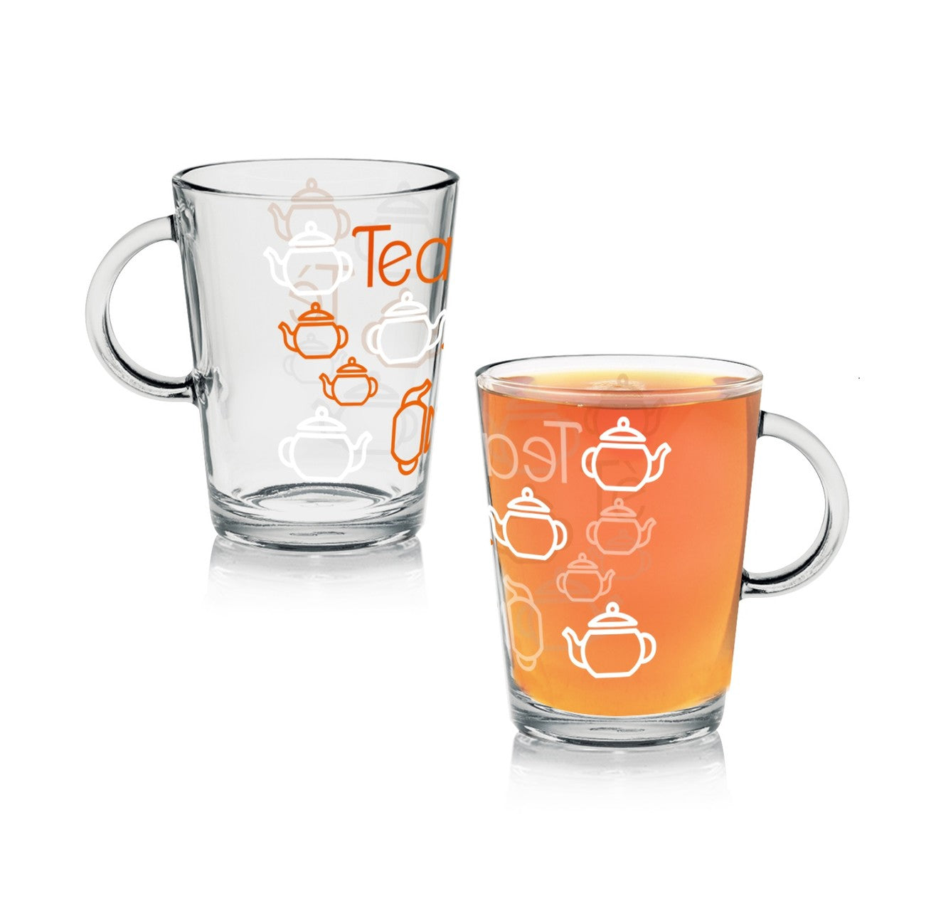 Teetasse Henkelbecher Magic mit Farbwechsel 385 ml