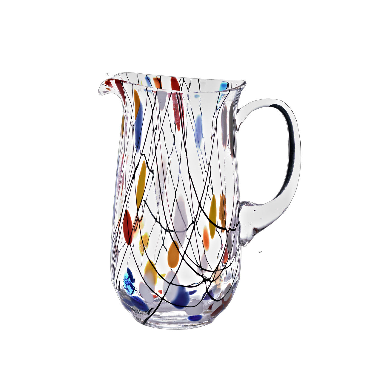 Glaskrug 1,5 Liter inkl. 6 Trinkgläser 250ml Maria